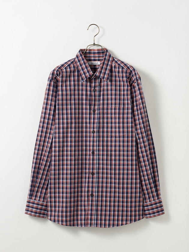 MIST CHECK タータンチェック ロングシャツ MIST CHECK タータン