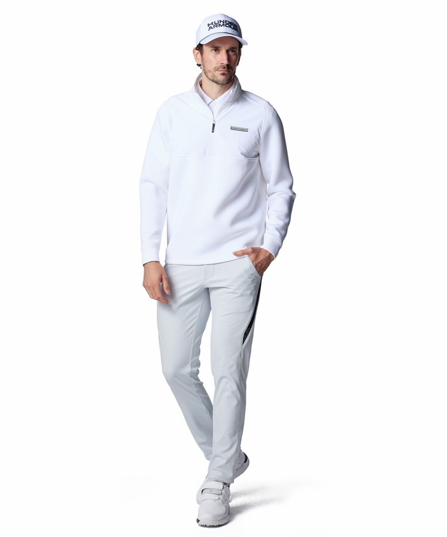 アンダーアーマー公式】 UAドライブプロ ハイブリッド 1/2ジップ