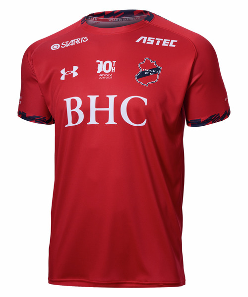 は*る様 いわきFC2025年練習着Under Armour サッカーシャツ ベ
