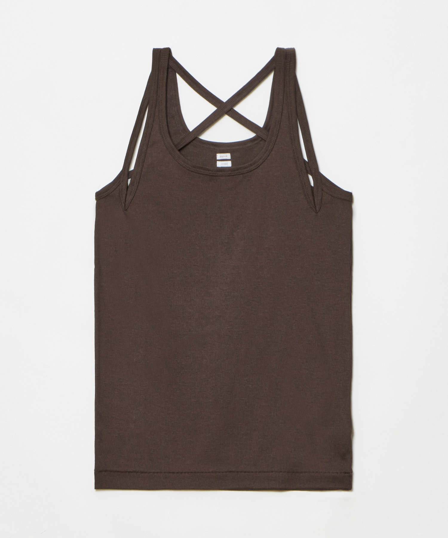 blurhms/ブラームス】バッククロスタンクトップ ｜ハウス オブ