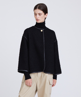 ツイードノーカラージャケット ｜ハウス オブ ロータス＜HOUSE OF