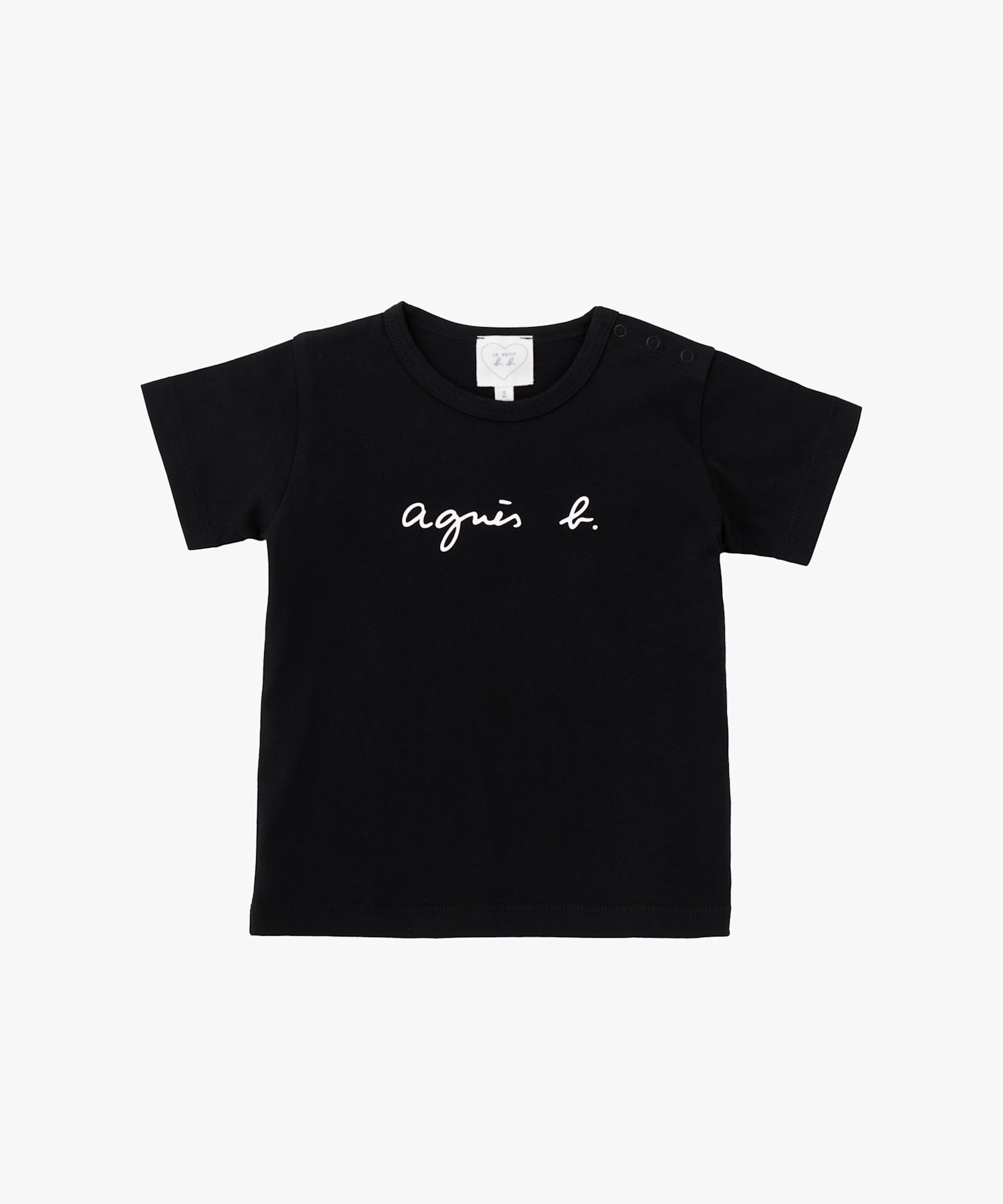 ベビー ロゴ コットン 半袖 Tシャツ ｜