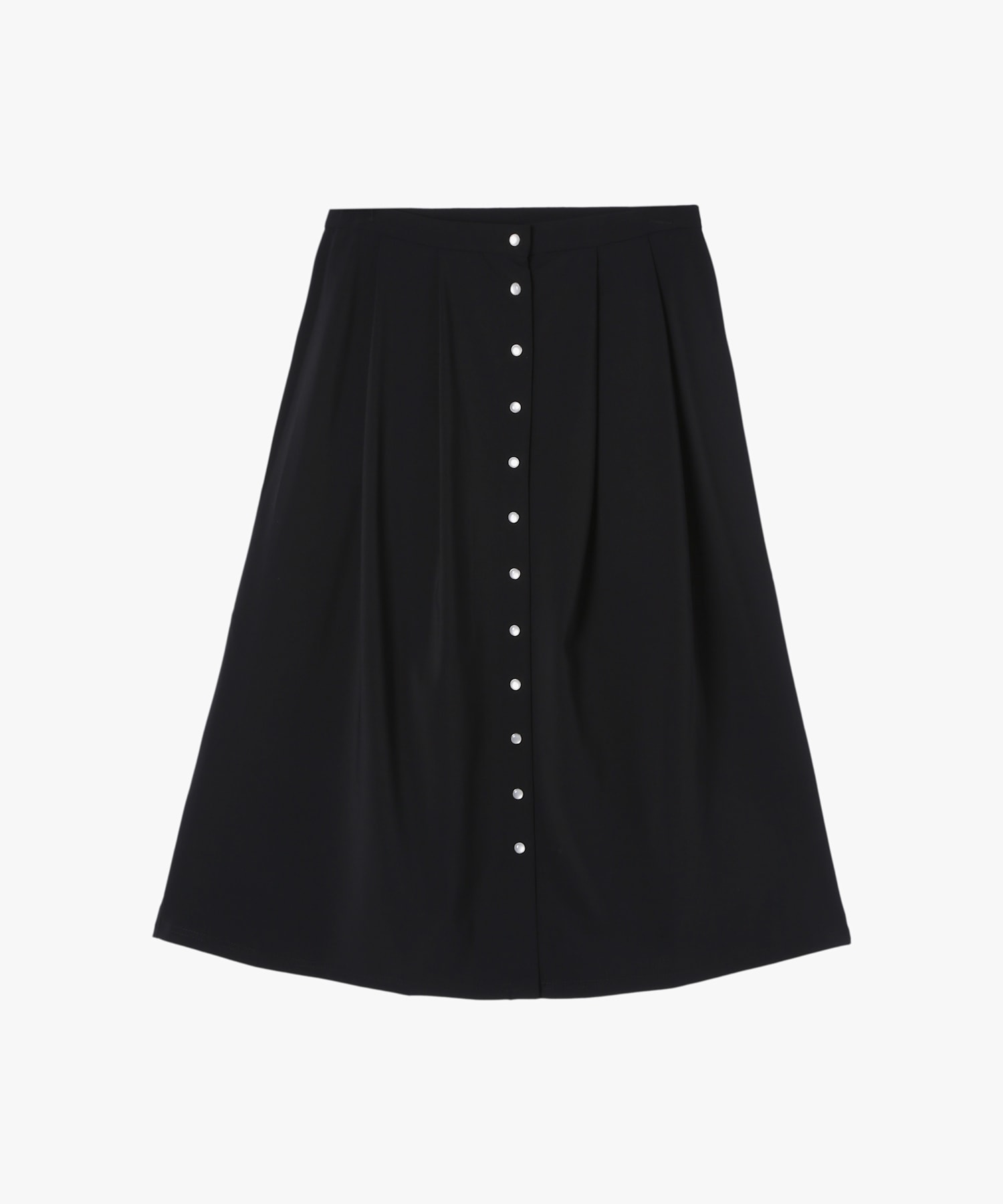 スナップボタン スカート 