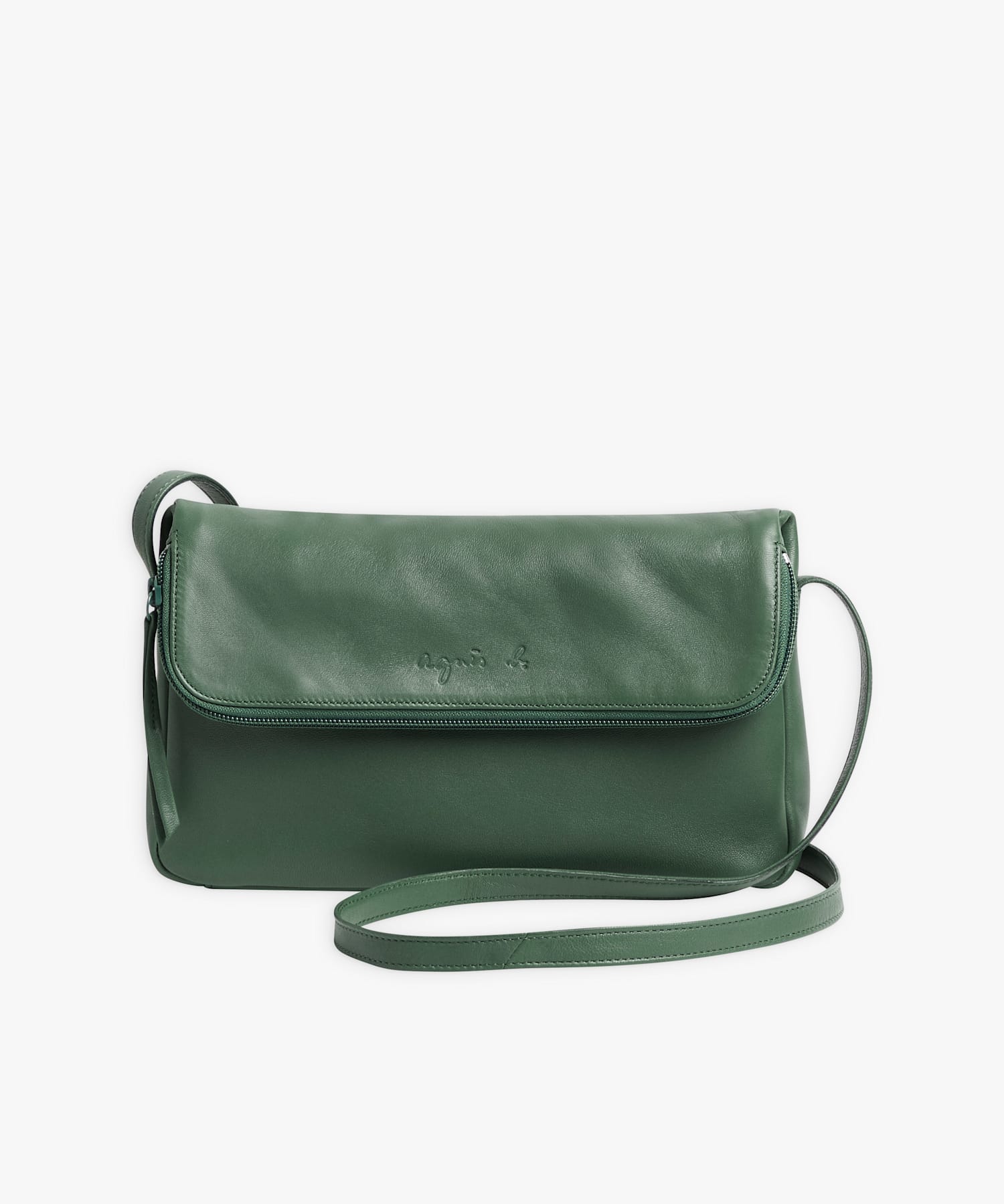 ラムレザー ショルダーバッグ 