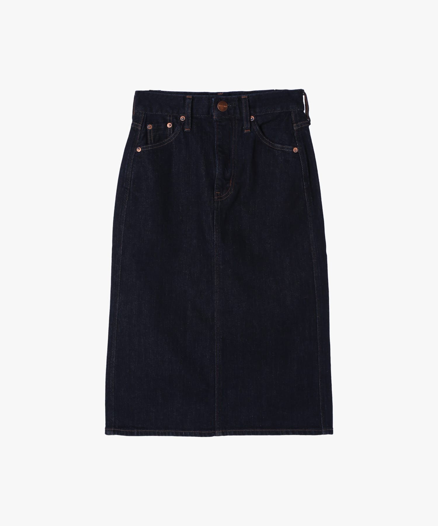 To b. by agnes b. x RED CARD TOKYO デニムミディスカート ｜To b. by