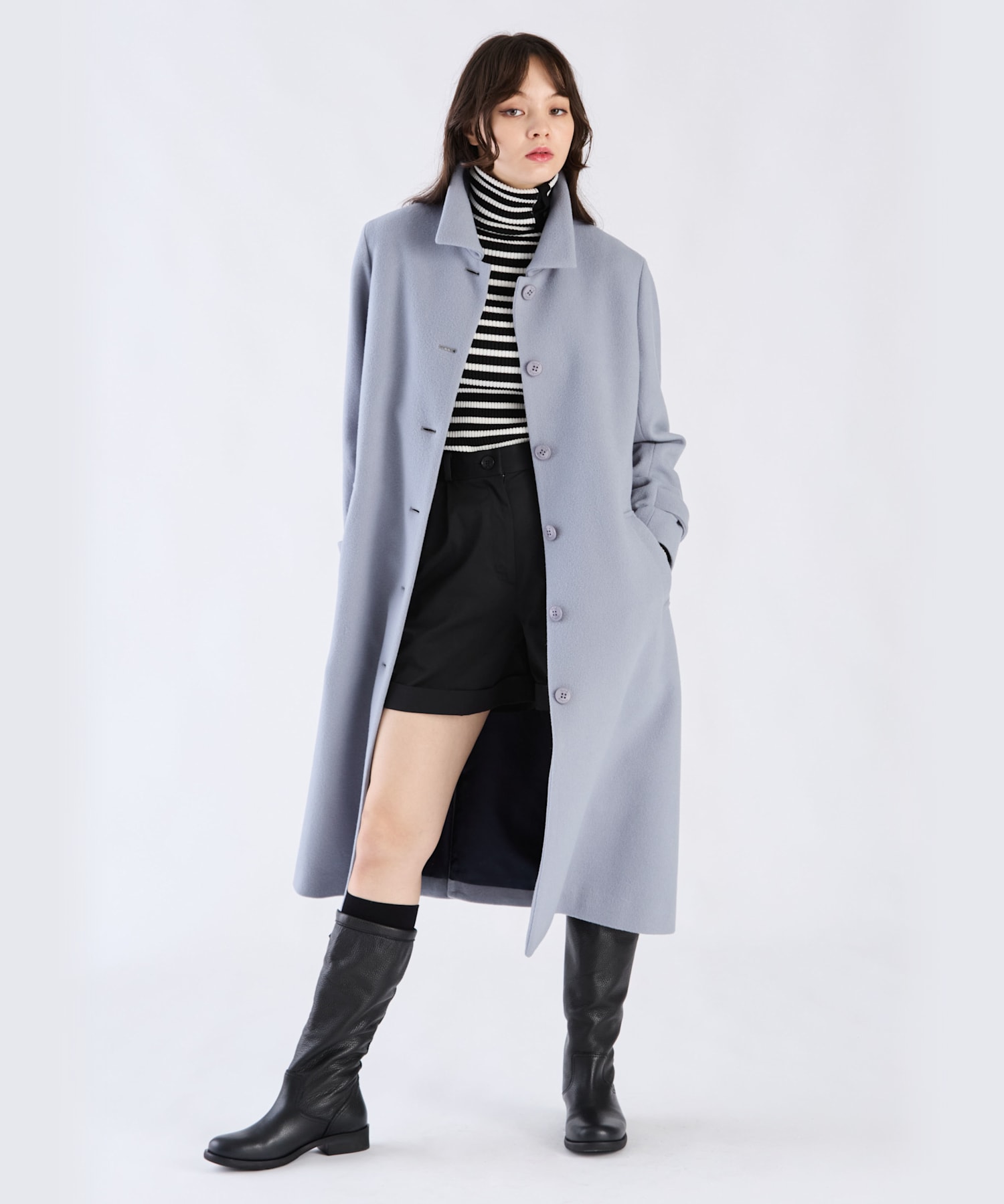 ウール ロングコート ｜To b. by agnès b.（トゥービー バイ