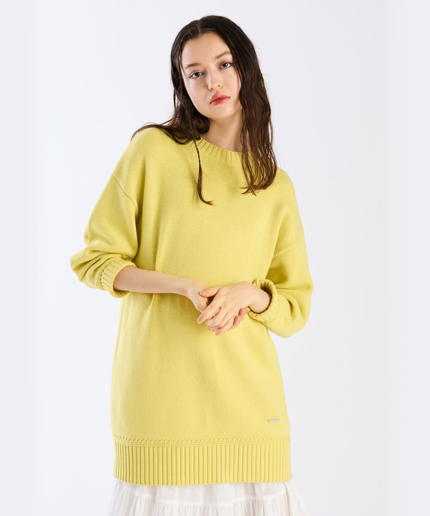 ソフトニットミニワンピース ｜To b. by agnès b.（トゥービー バイ