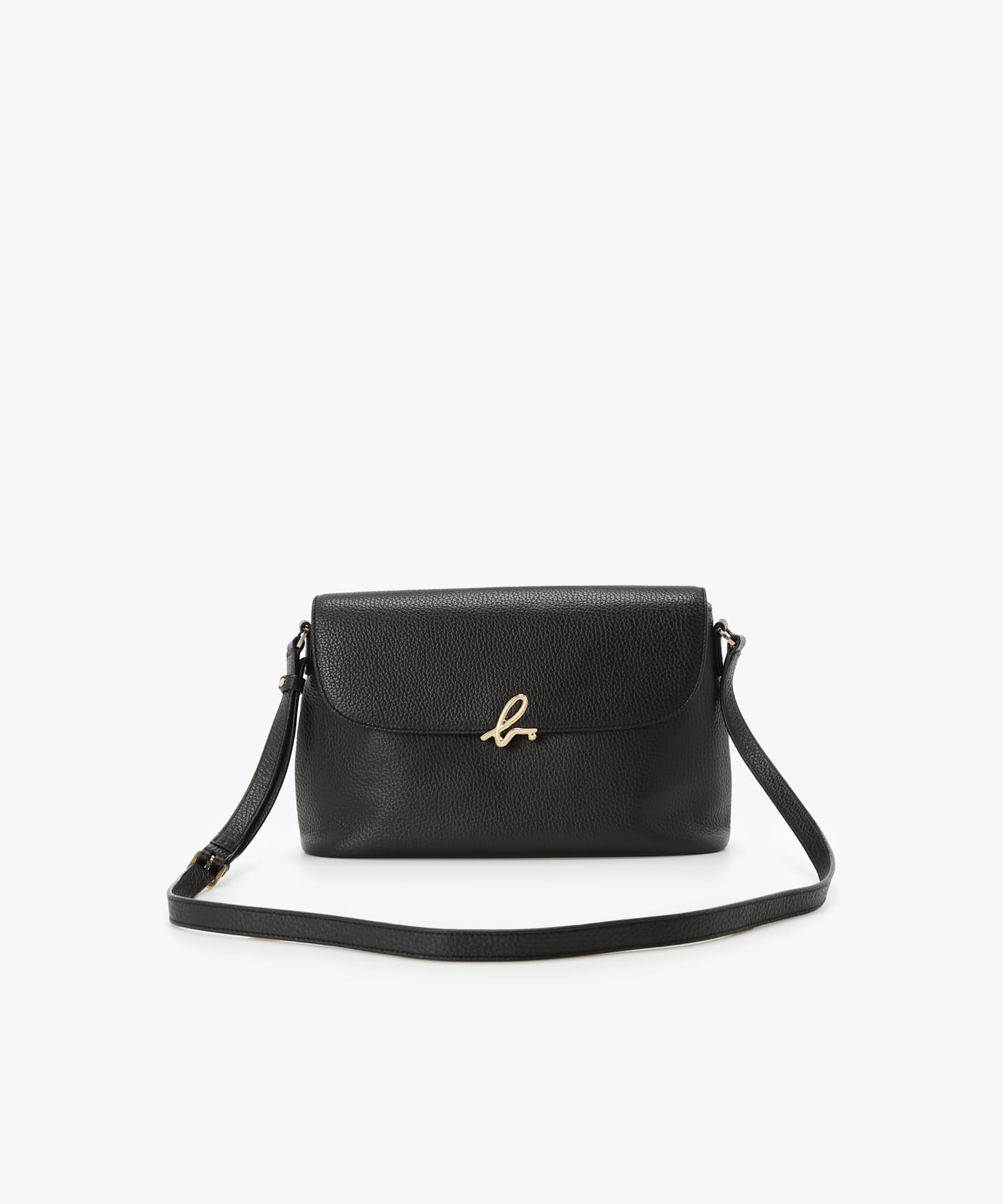 レザーショルダーバッグ 