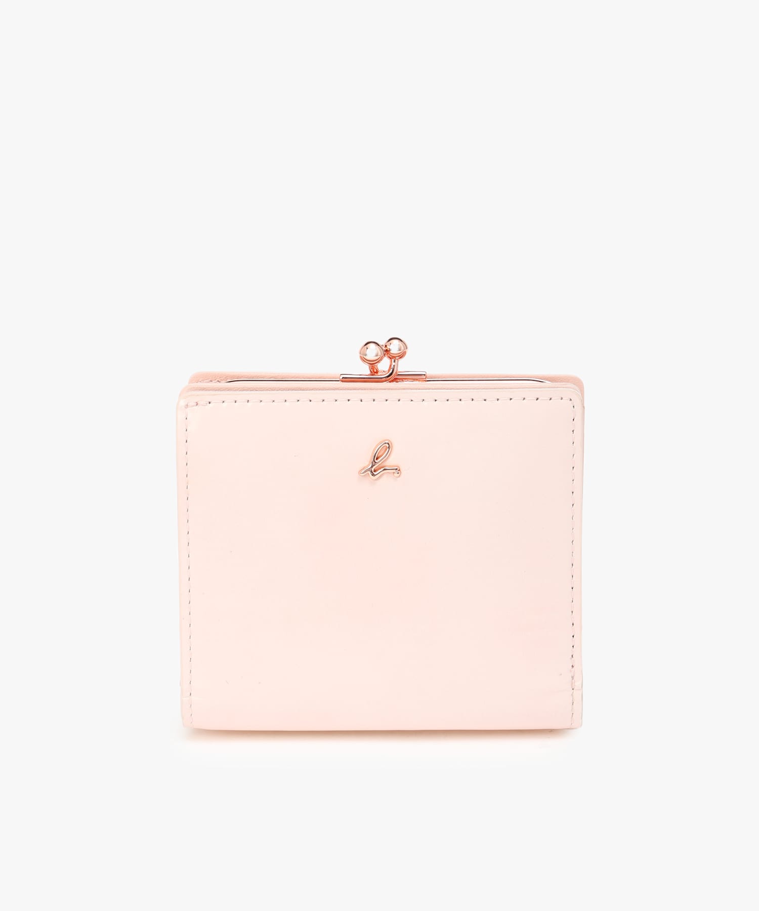 ガラスレザー 二つ折り ウォレット 