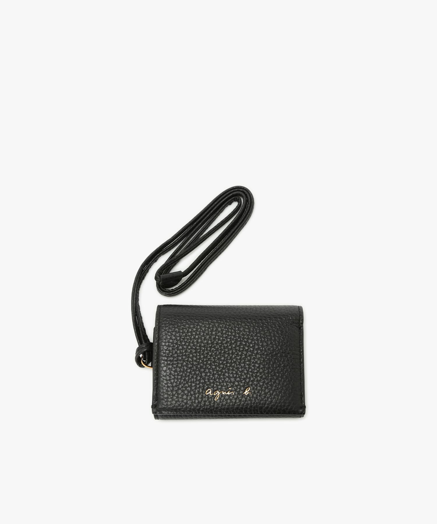 レザー 2way 三つ折り 財布ショルダー 