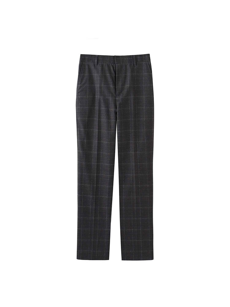 ウィンドーペーンチェックパンツ タック無し | 【公式通販】イースト