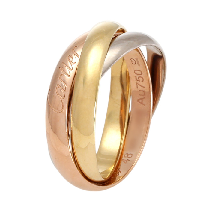 中古] カルティエ トリニティ SM B4235100 リング J400753