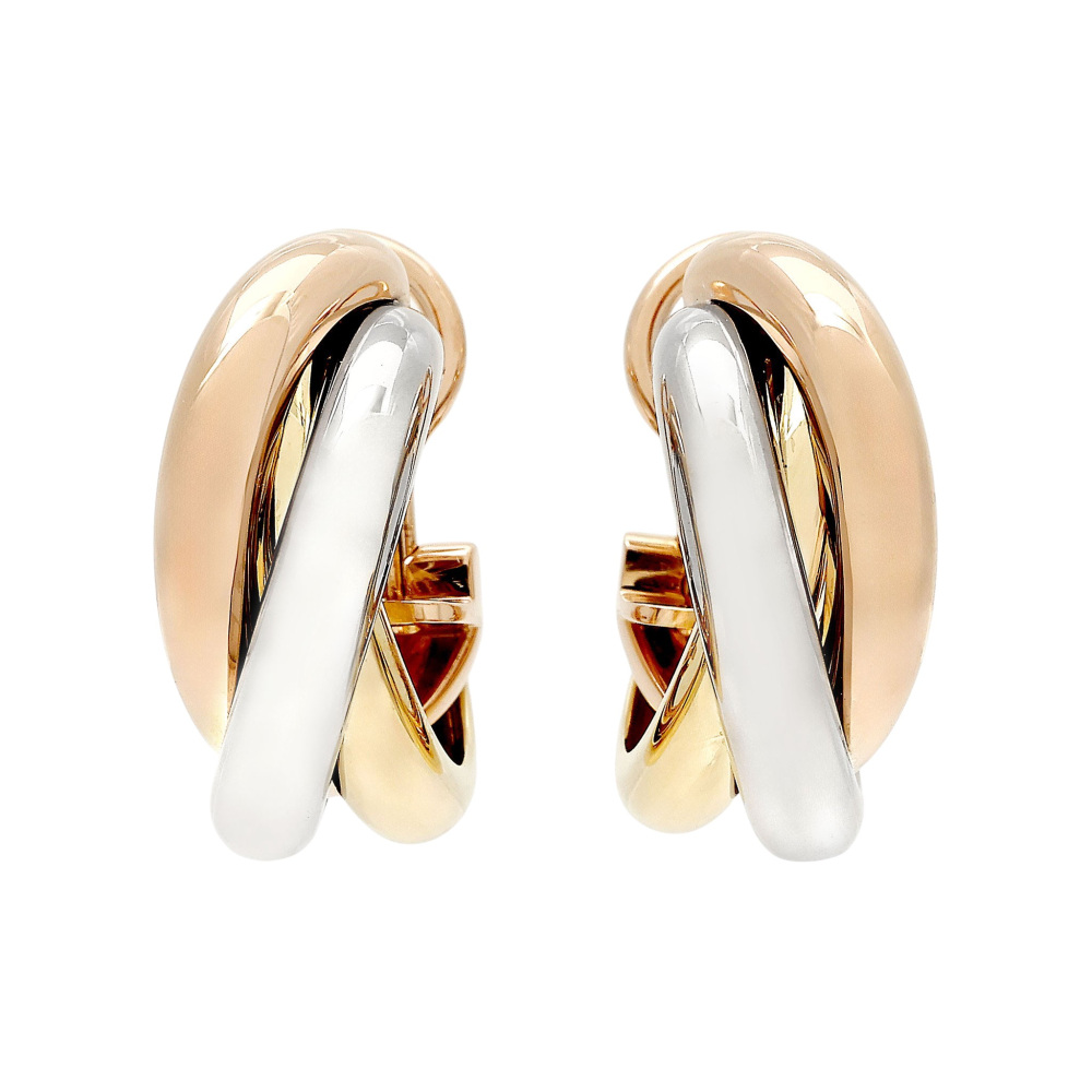 中古] カルティエ トリニティ クラシックモデル B80083231 ピアス