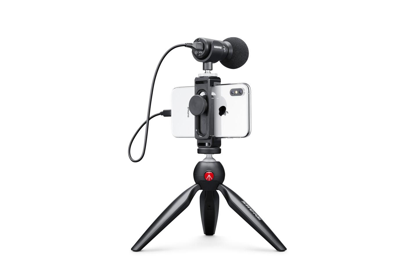 SHURE MV88+ & Ulanzi三脚/MagSafe【Vlogキット】 SHURE MV88+
