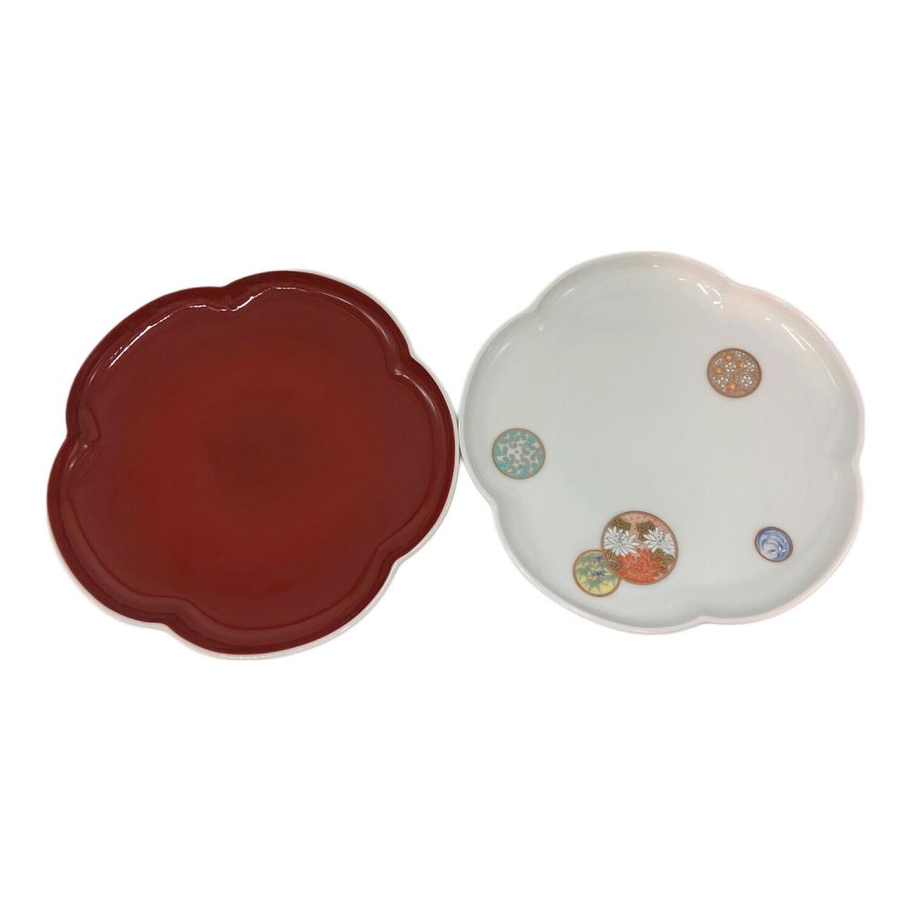 深川製磁 (フカガワセイジ) 御皿セット 寿赤絵 2Pセット｜トレファクONLINE