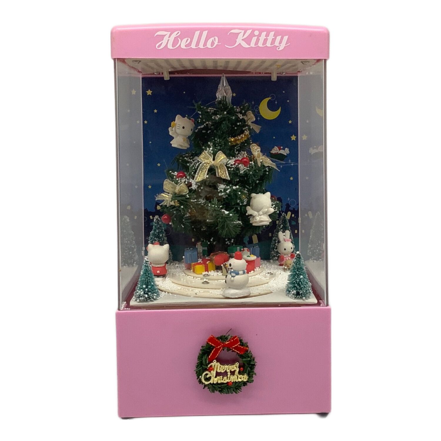 CHERYCO ハローキティーグッズ Hello Kitty 雪ふるクリスマスツリー