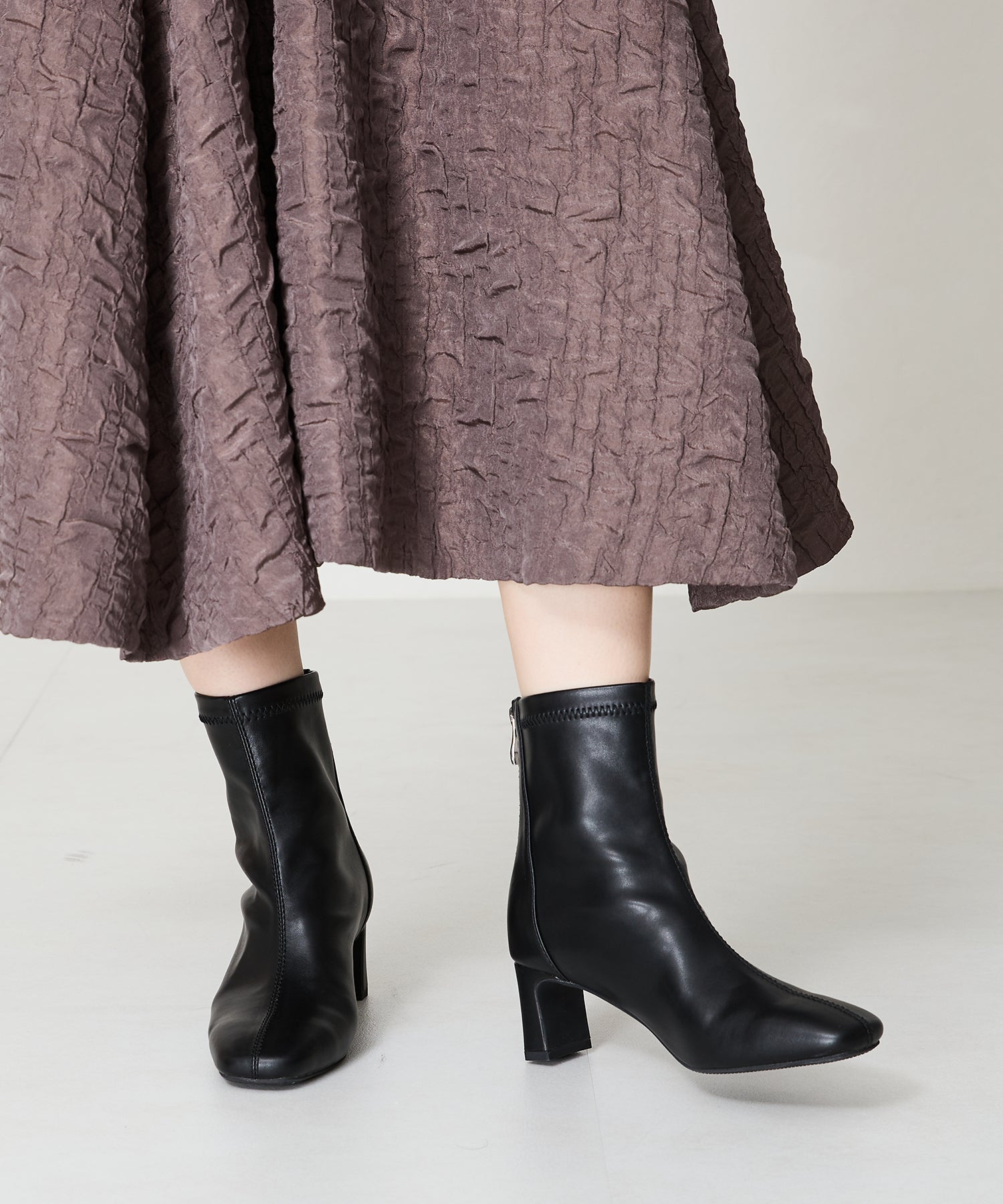 ストレッチヒールバックジップブーツ/41406 – ORIENTALTRAFFIC