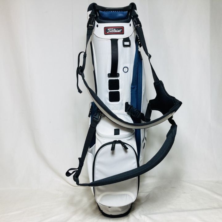最終値下げ！ Titleist キャディバッグ ネイビー/ホワイト 最終値下げ