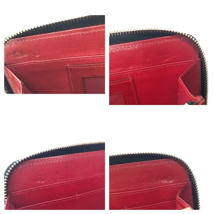 FENDI フェンディ レオパード ヒョウ 柄 ラウンドファスナー 長財布