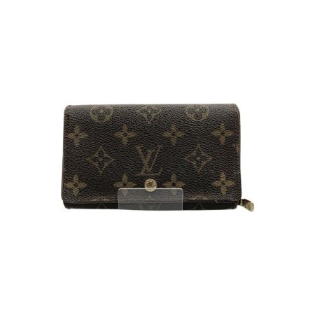 LOUIS VUITTON ルイヴィトン モノグラム ポルト モネ ビエ トレゾール