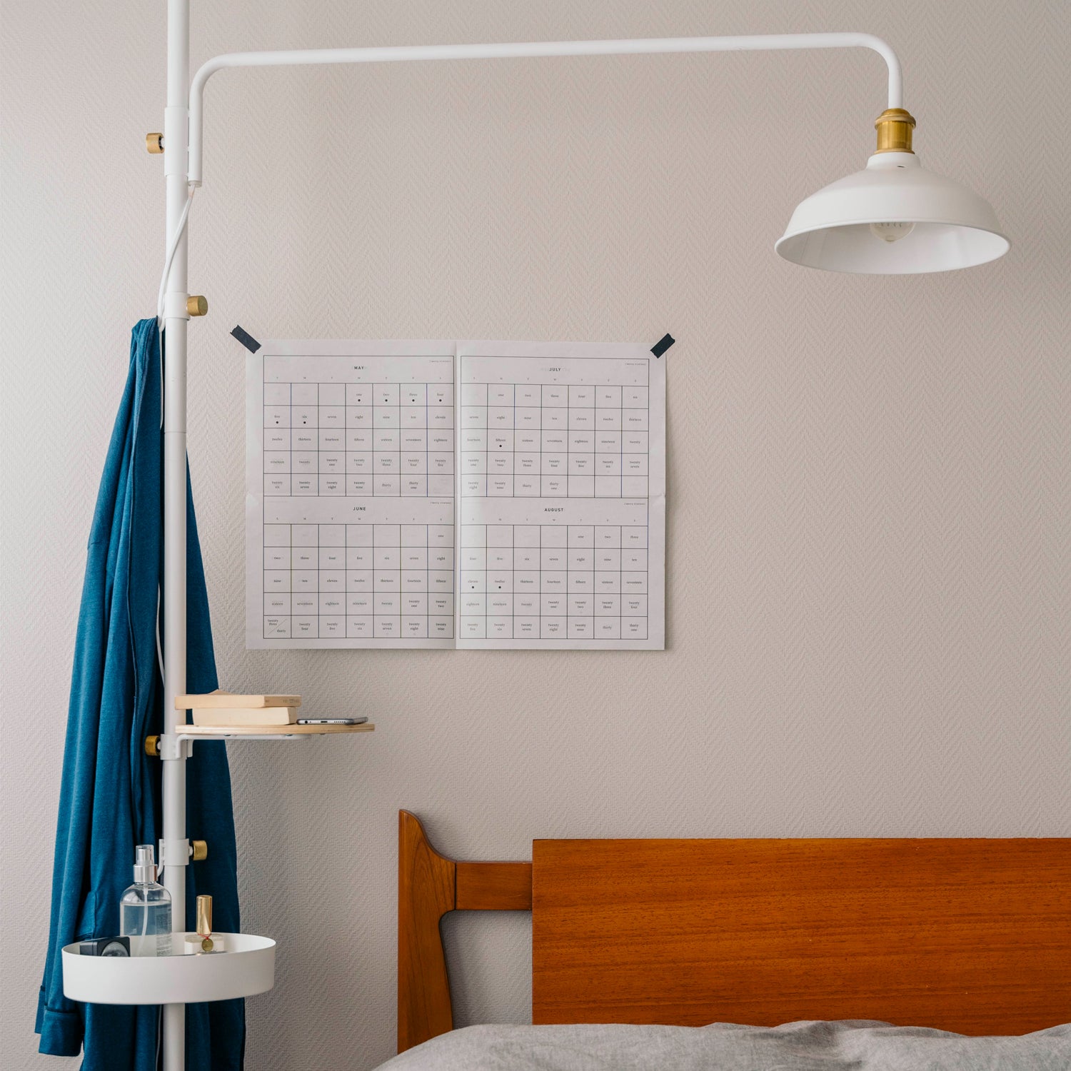 Lamp Arm L White 縦取付 D-BLL-WH｜平安伸銅工業オンラインショップ