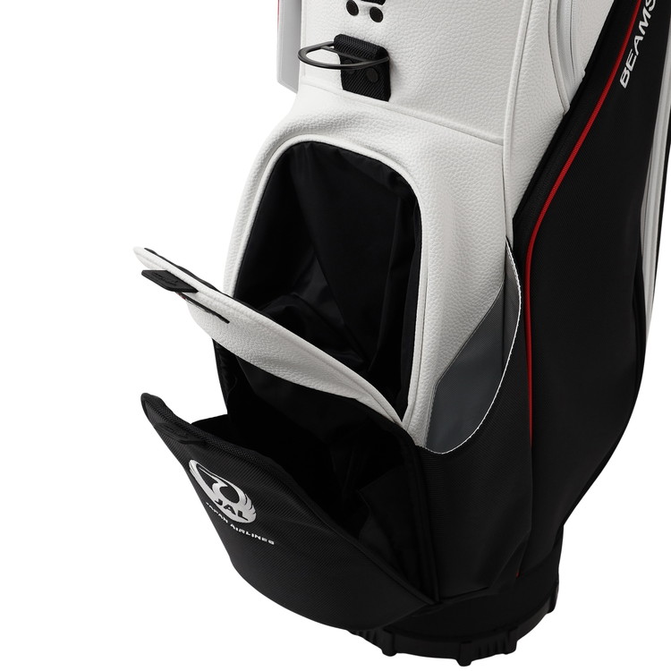 BEAMS GOLF] JALオリジナル バイカラー エイトハーフ キャディバッグ