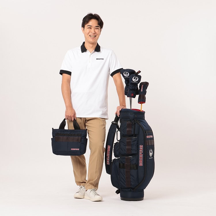 限定コラボ JAL オリジナル ブリーフィング キャディバッグ 黒 濃紺