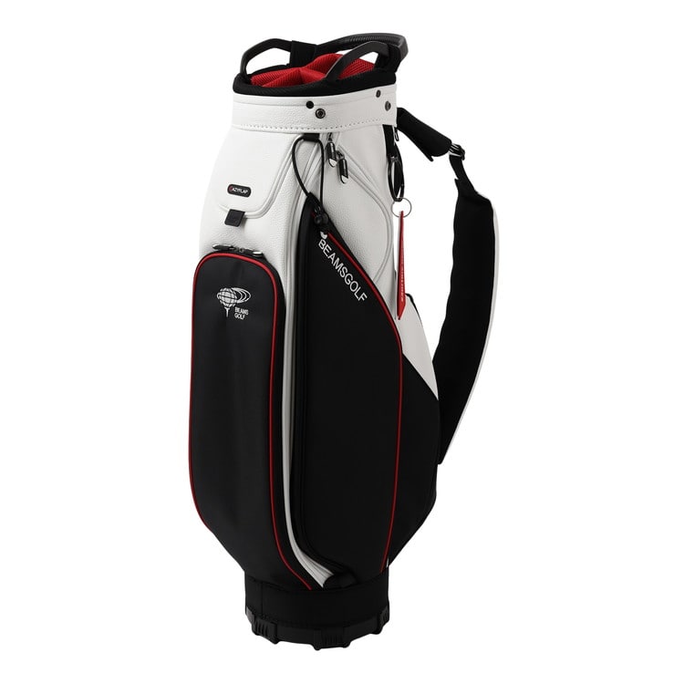 BEAMS GOLF] JALオリジナル バイカラー エイトハーフ キャディバッグ