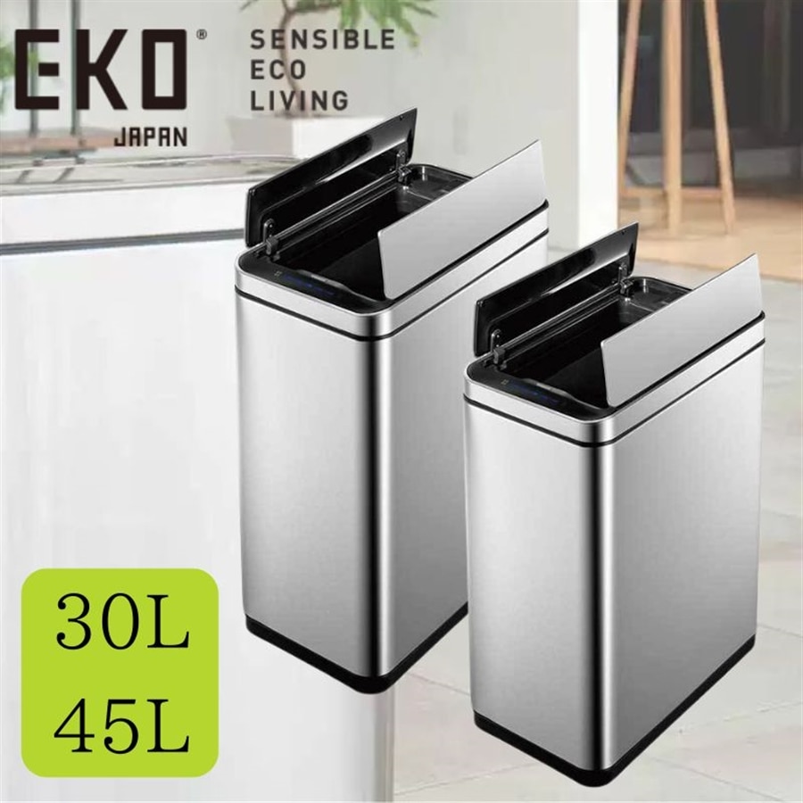 EKO プレミアムライン デラックスファントムセンサービン30L ステンレス