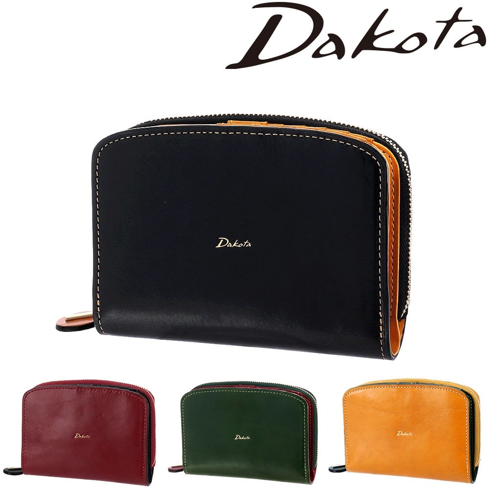 ダコタ Dakota チェルキオ 二つ折り財布 30521 1.ブラック 10x10