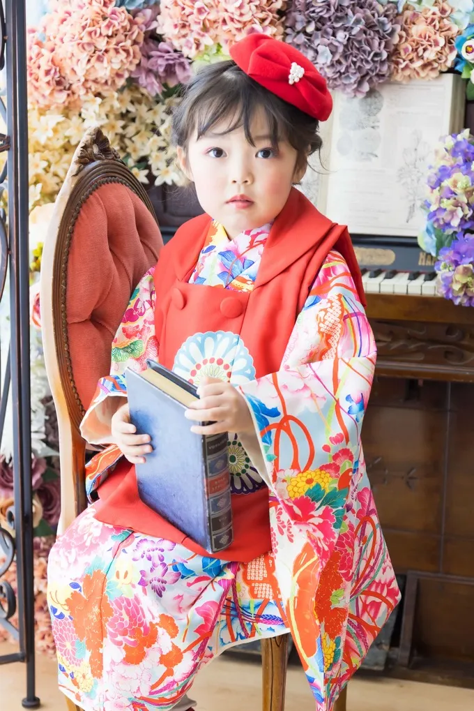 2026新作】誰とも被らない3歳七五三レンタル｜アンティークで