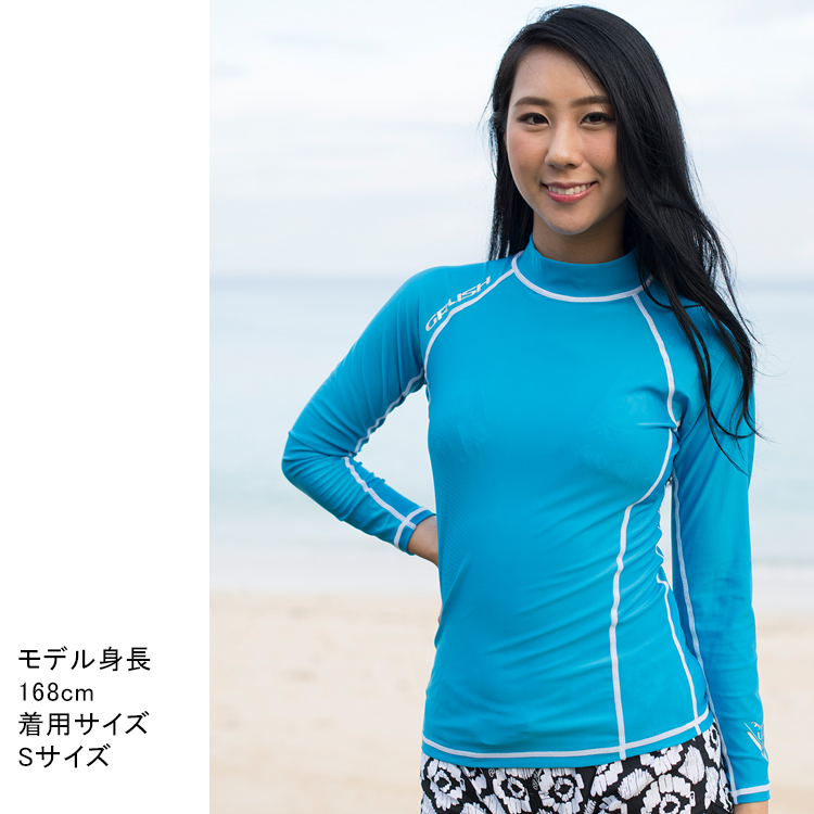 mic21ダイビングショップ[ GRUSH ] ロングスリーブ ラッシュガード