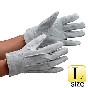 革手袋 AG465 牛床革 背縫い L 12双入 | 【ミドリ安全】公式通販