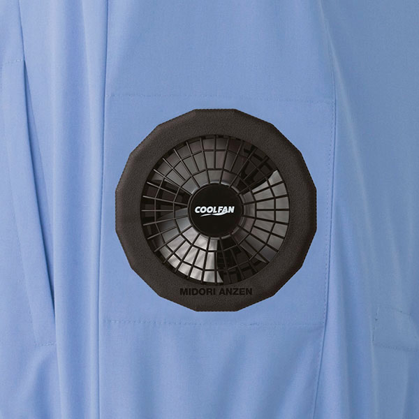 クールファン ブルゾン（ファン別売） WE23 ライトブルー 上