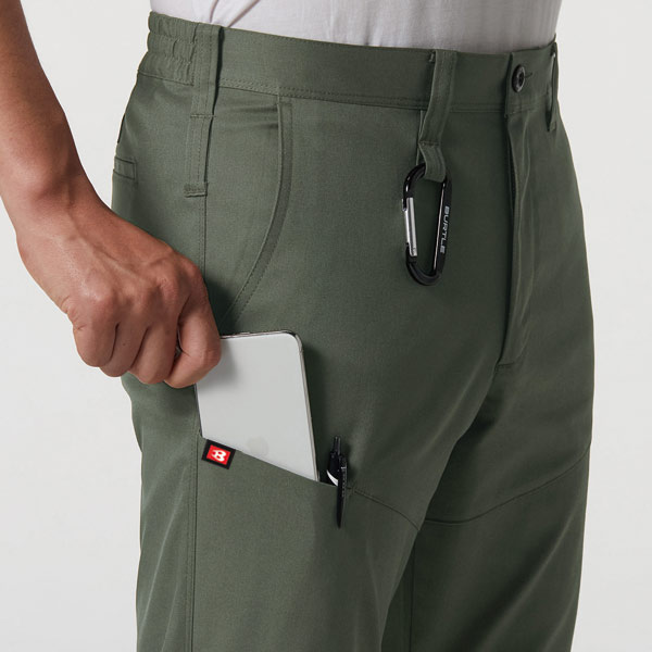 パンツ ユニセックス 6203－35 ブラック （5L） | 【ミドリ