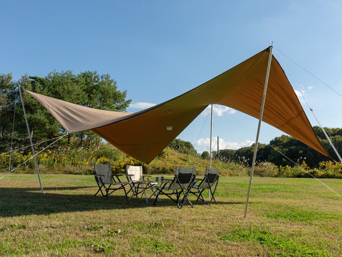 スノーピーク HDタープ シールド ウイング オールグレー FES-111