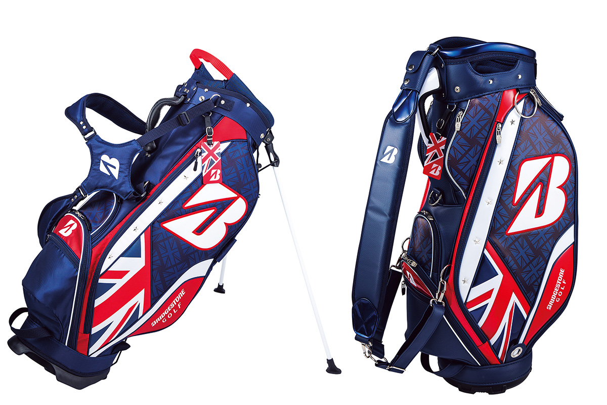 BRIDGESTONE ゴルフキャディバッグ アメリカ国旗デザイン キャディ