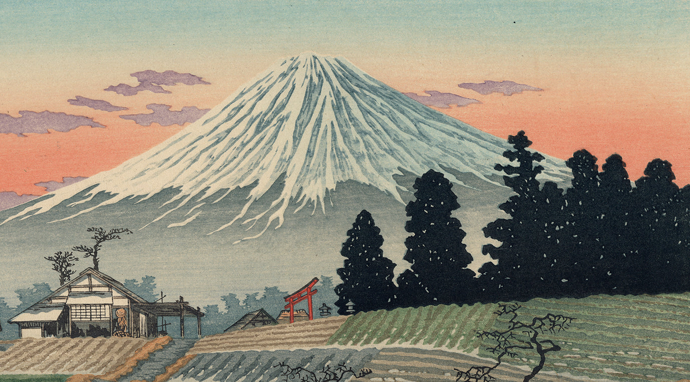 高橋松亭 弘明: 上出近くの富士 (売却済み) – Egenolf Gallery