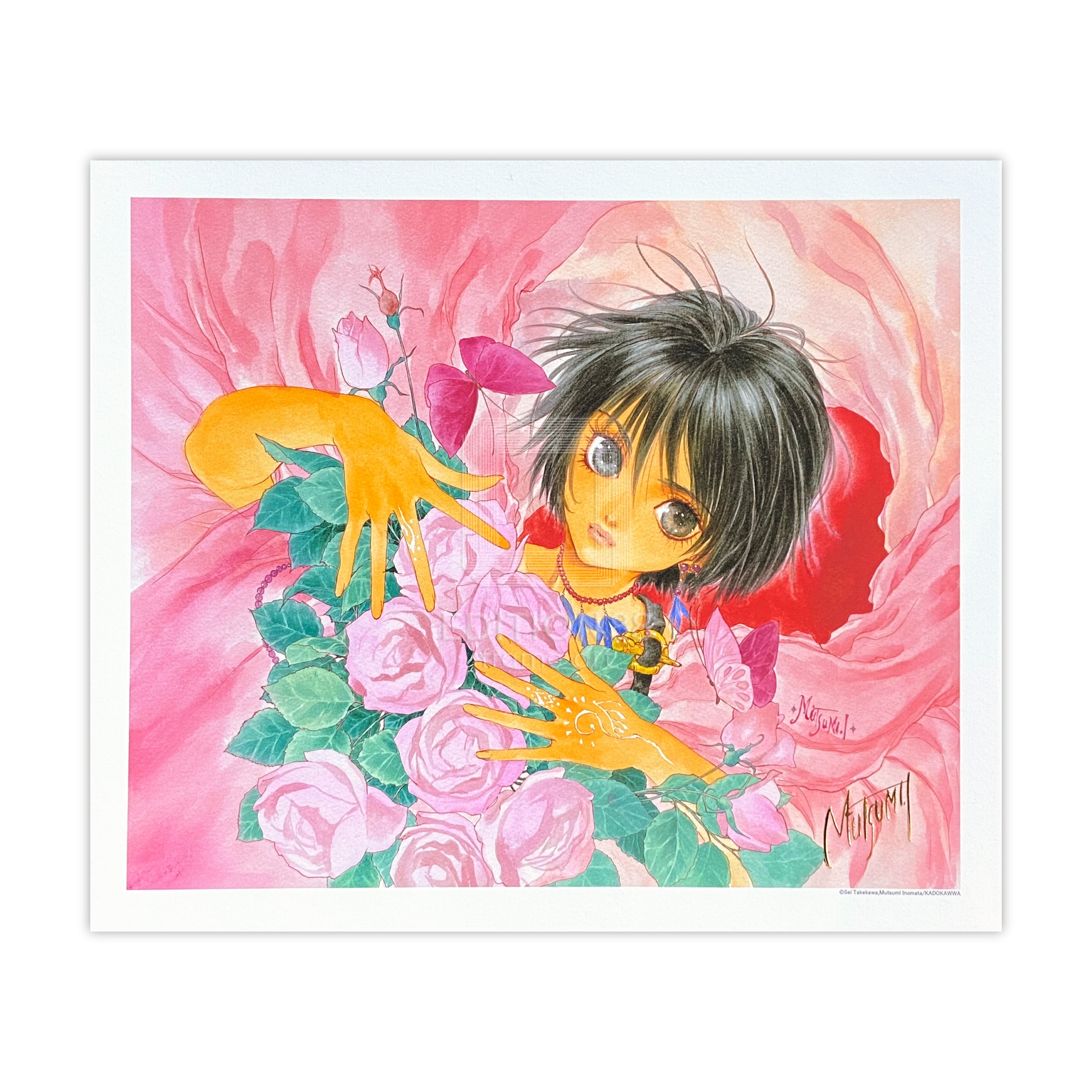 GARCIA LLAMAS（グラシア ラマス）、面、希少な額装用大判画集画