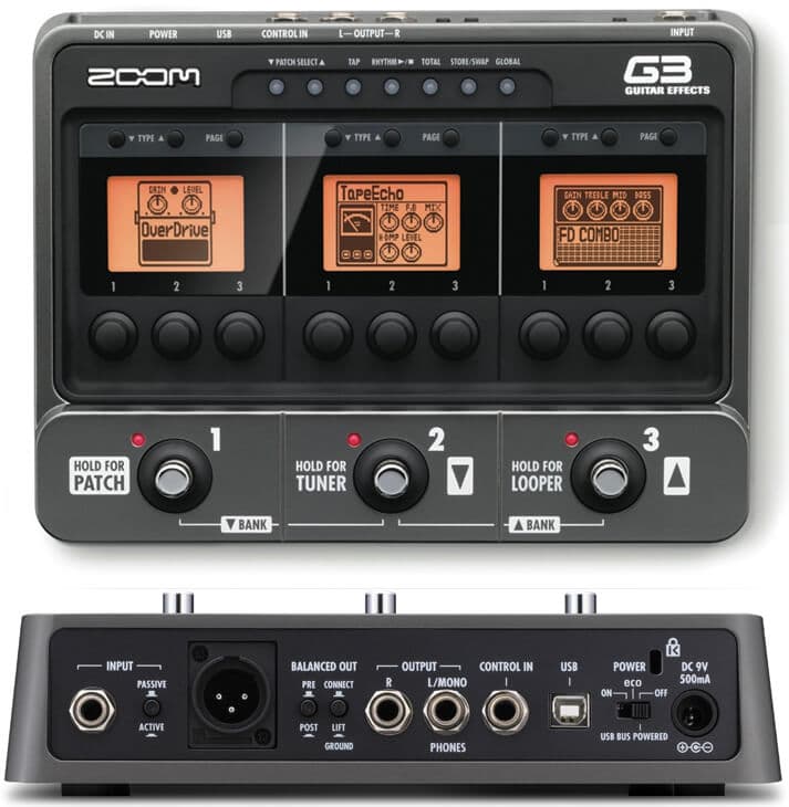ZOOM G3 - マニュアル要らずの分かりやすさを実現したマルチ