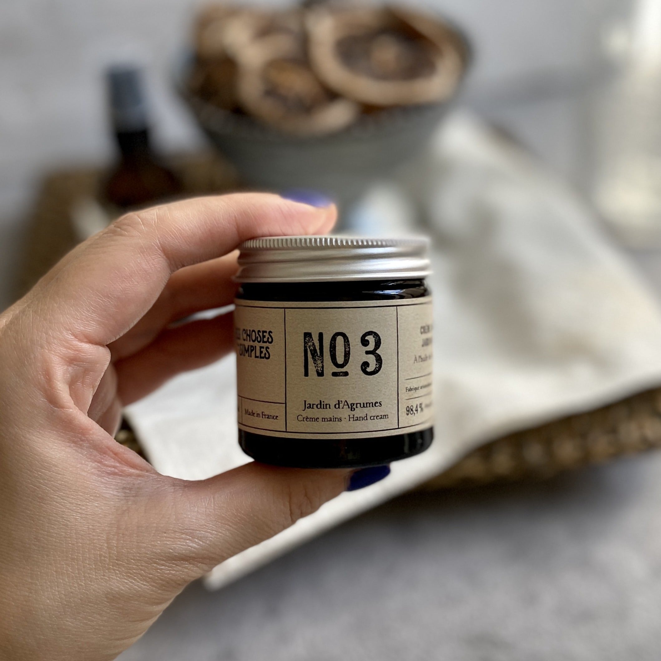 レ・ショーズ・シンプル 公式｜ ハンドクリーム60ml（ガラスジャー