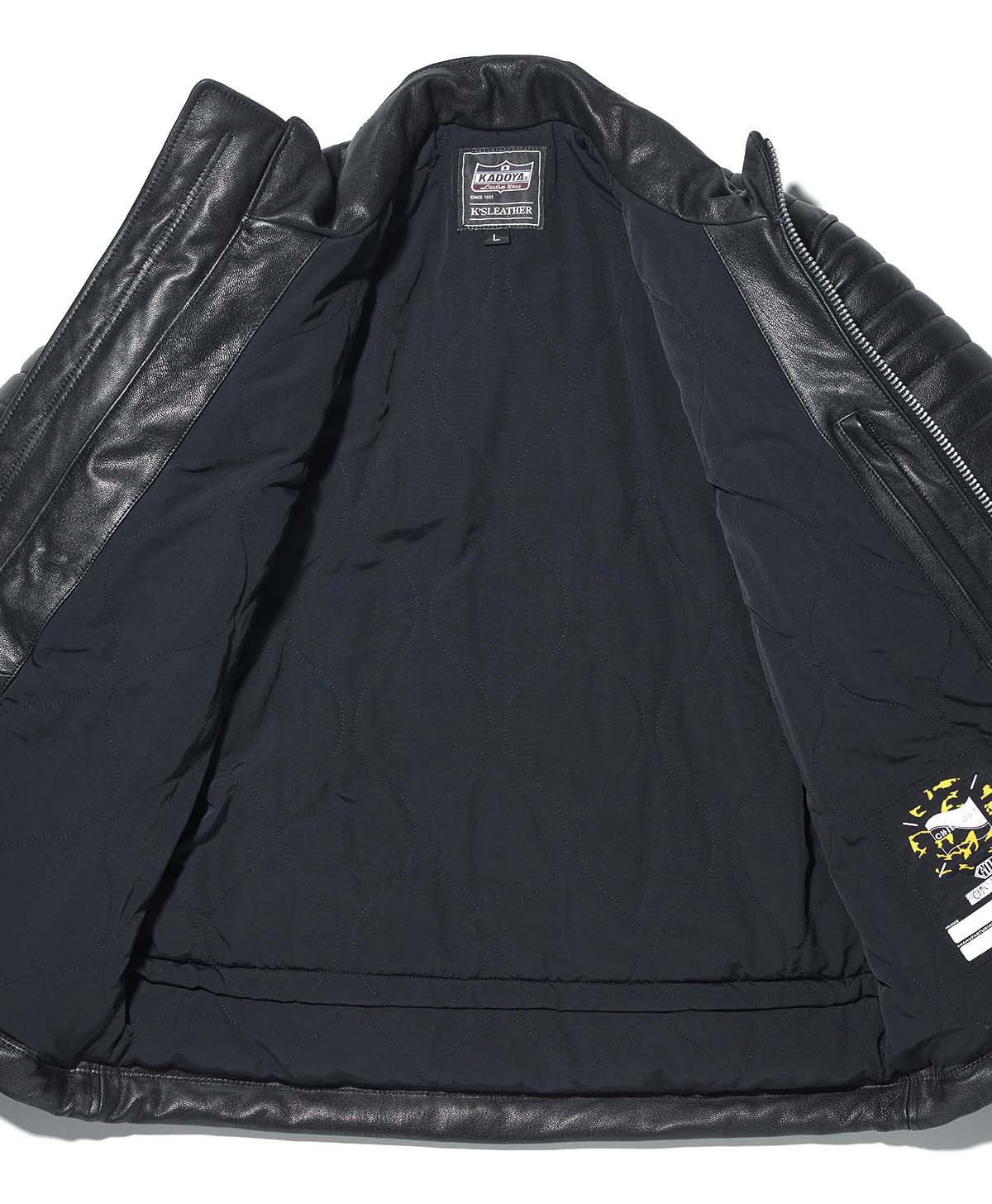 革ジャン レザーダウン パテッド｜カドヤ公式オンラインショップ