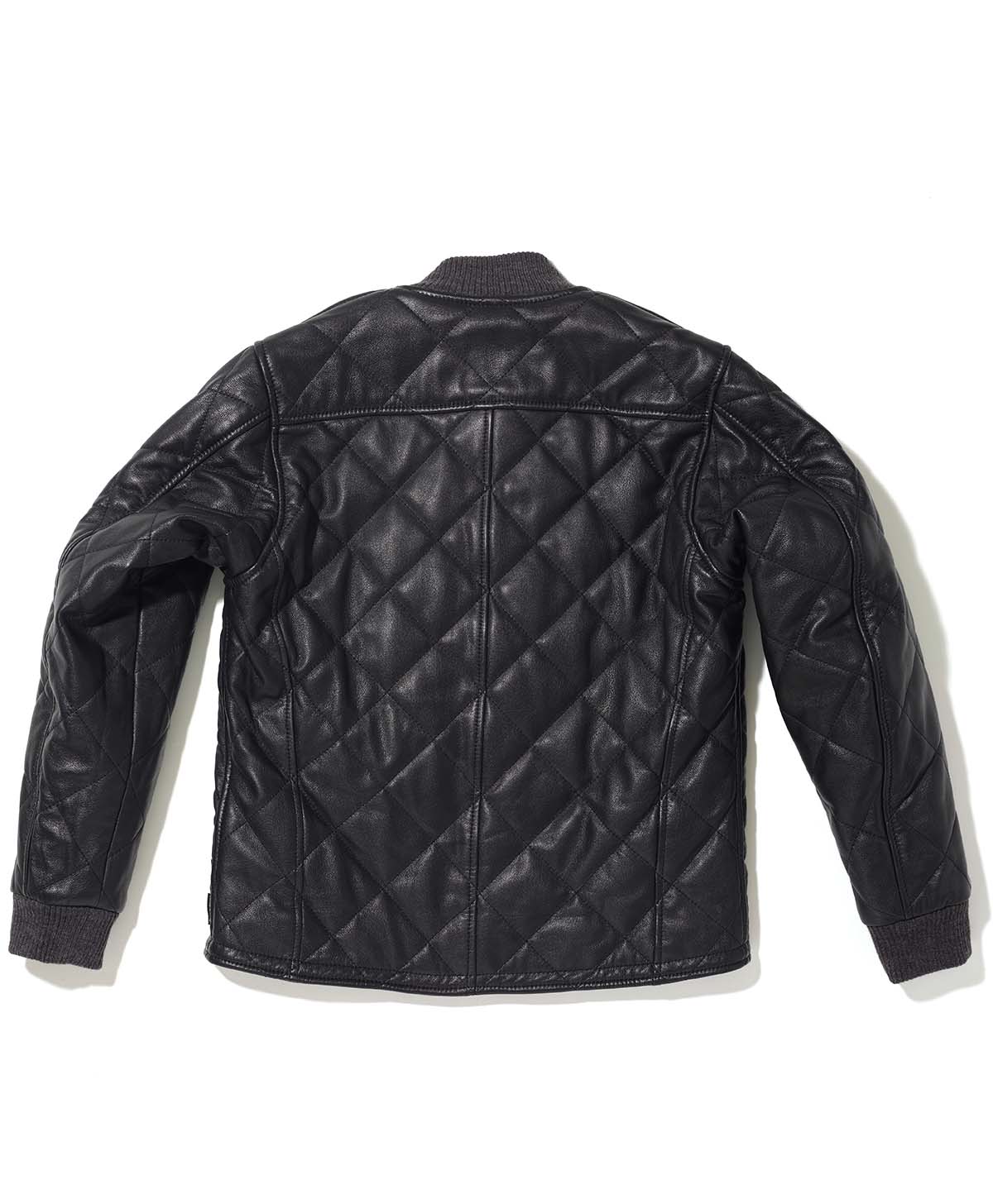 カドヤ KADOYA 黒レザー チャップス キルティングデザイン バイク