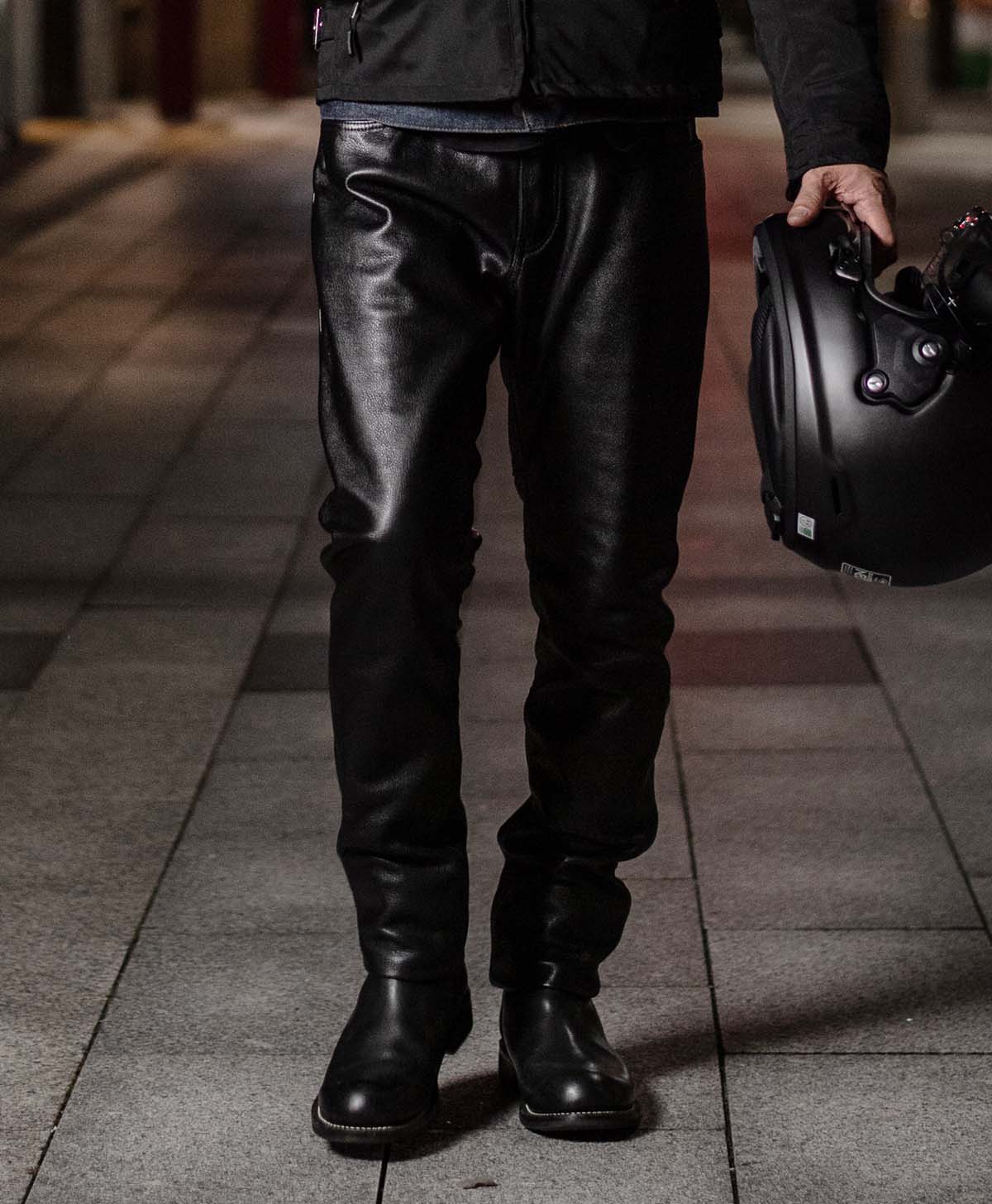 Leather Pants Slim Leather Pants | Kadoya Official Online Shop