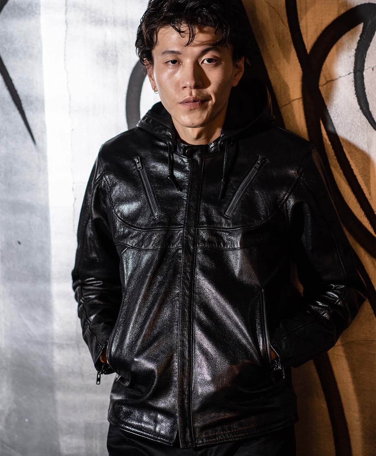 革ジャン フードレザージャケット｜カドヤ公式オンラインショップ｜U