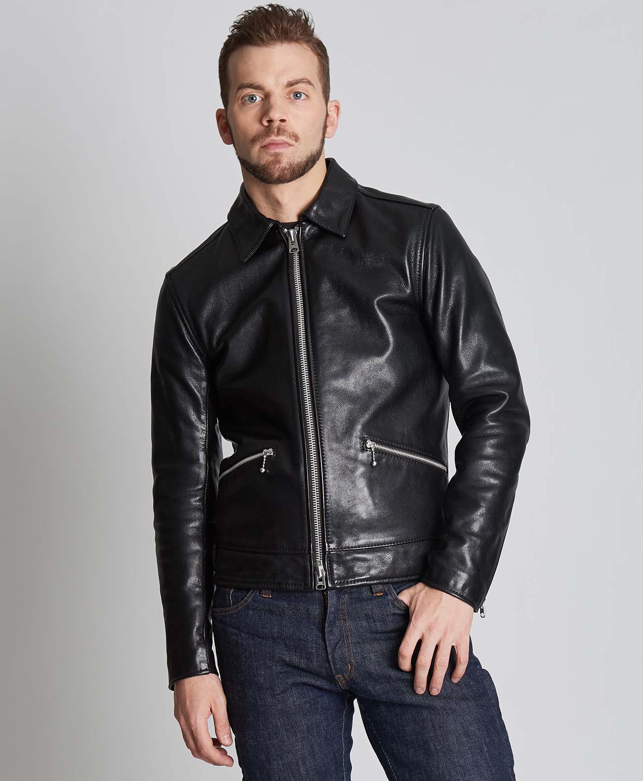 革ジャン レザー シングル ジャケット｜カドヤ公式オンラインショップ