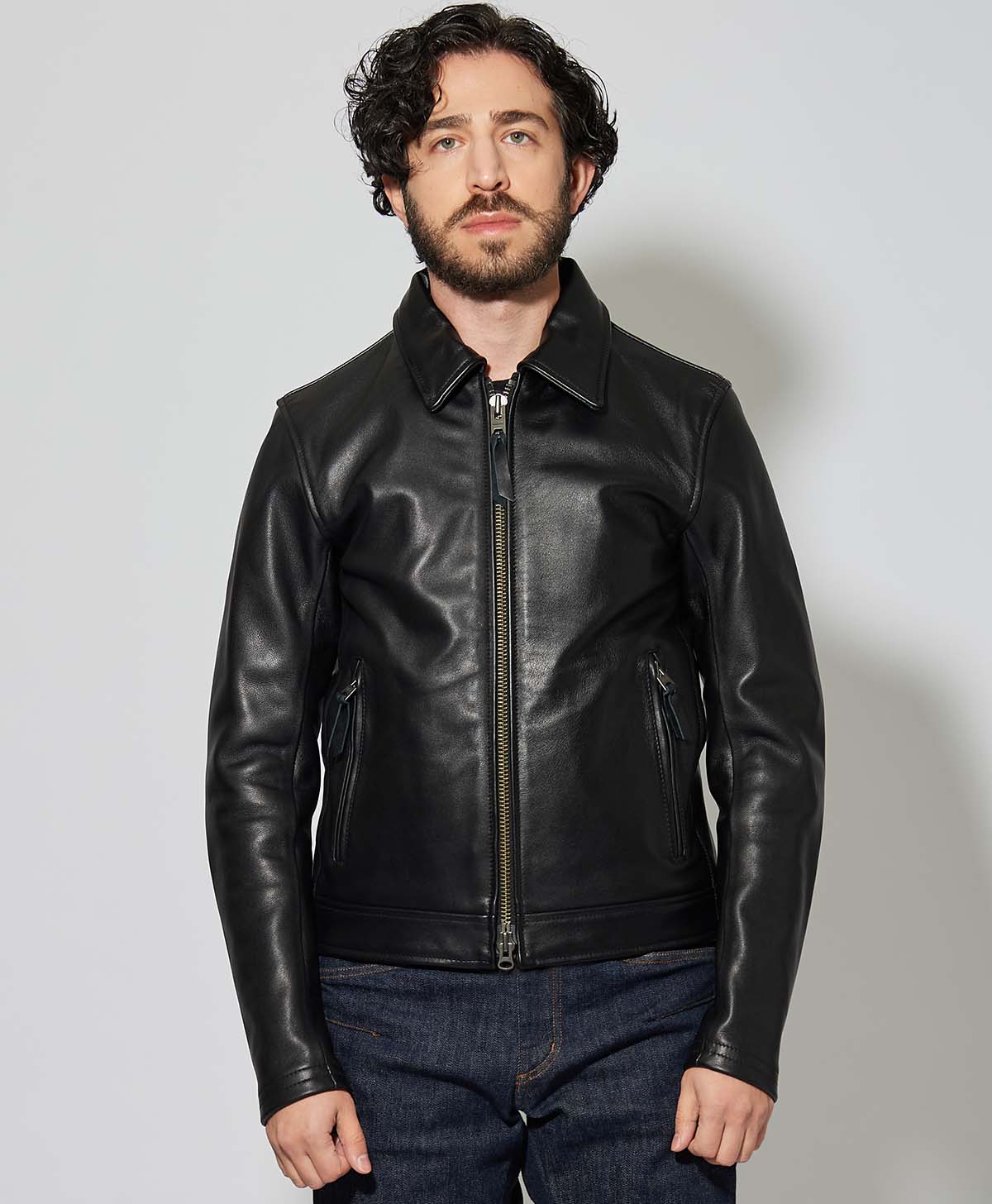 革ジャン タイトシングル レザージャケット｜カドヤ公式オンライン