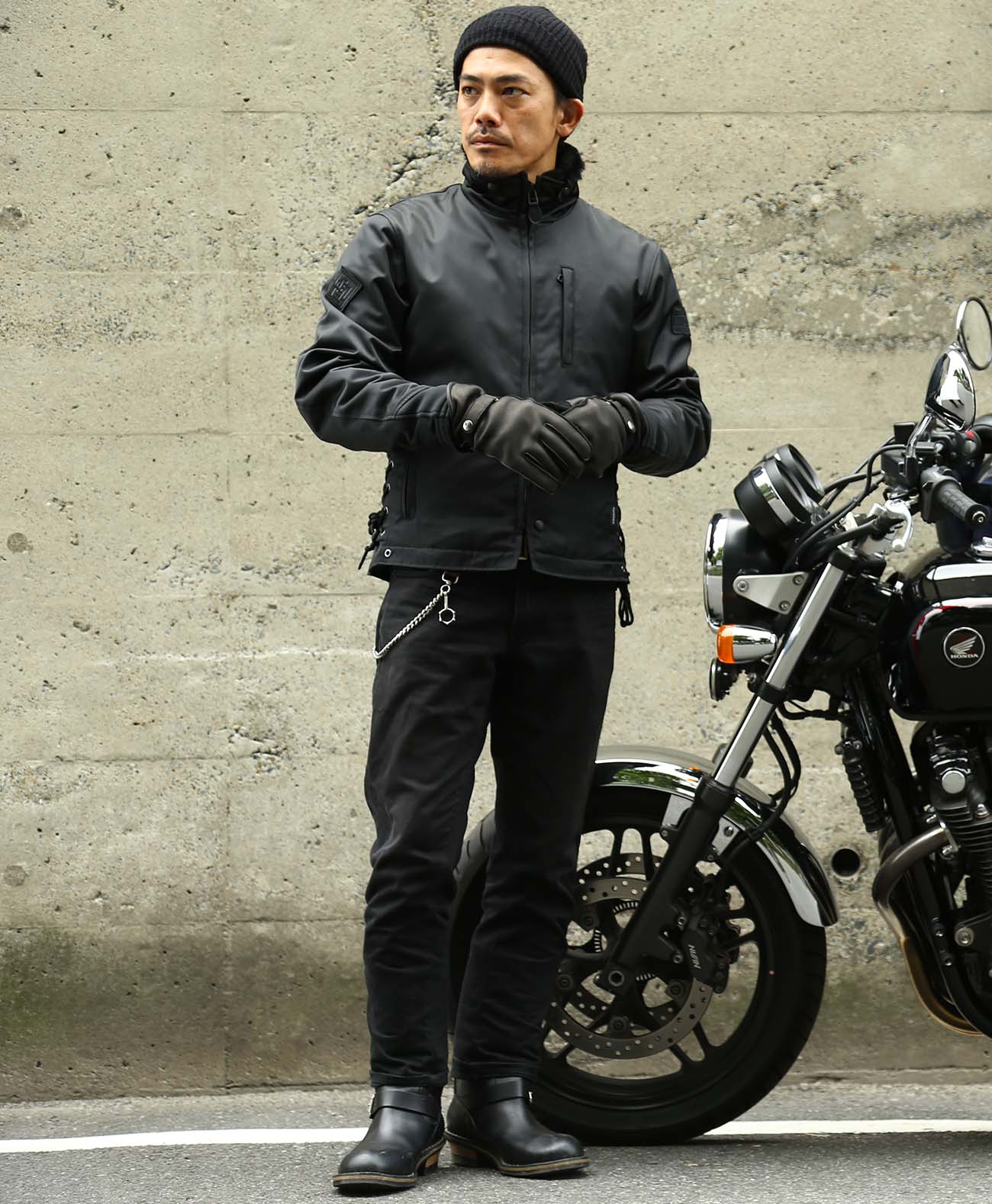 Nylon jacket motorcycle wear | Kadoya official online shop | TR