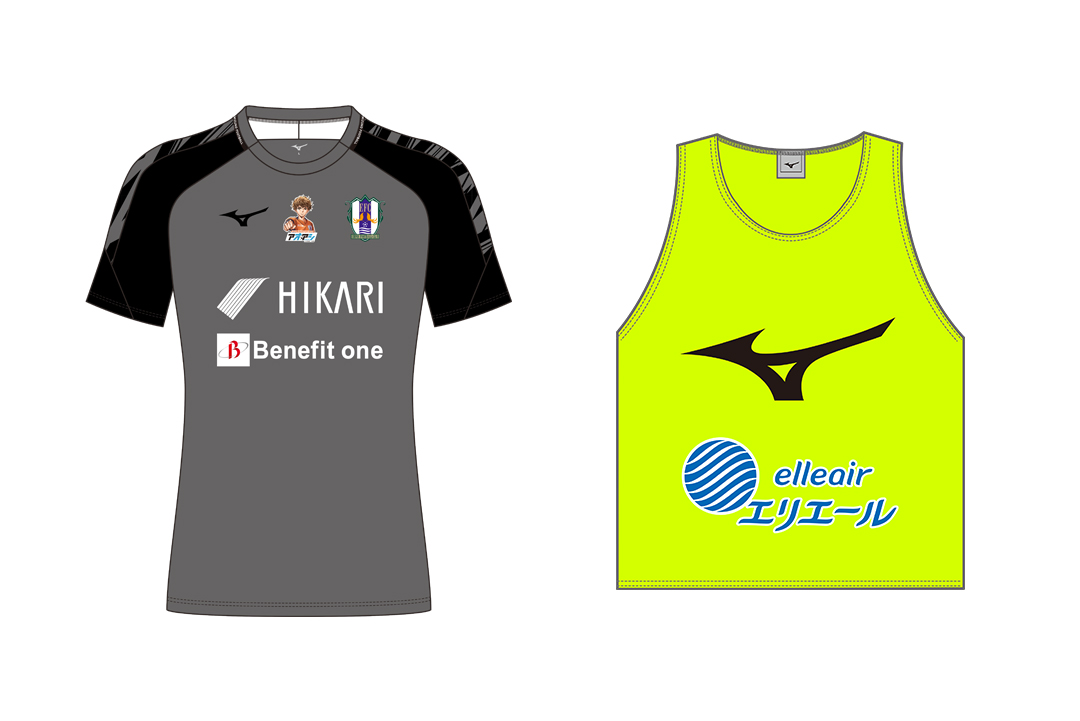 愛媛fc トレーニングジャージ 愛媛FC 選手トレーニングウェア アオアシ