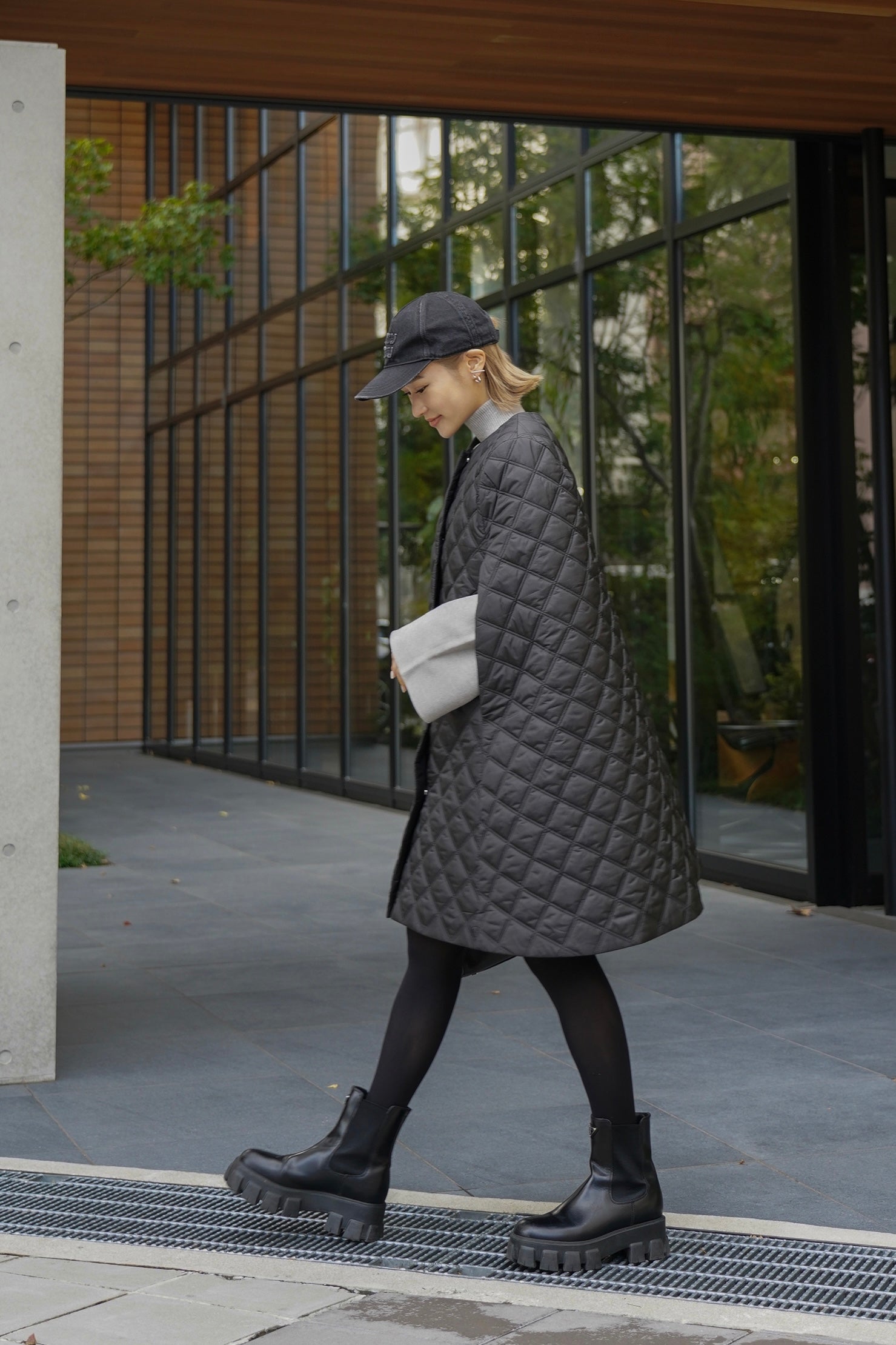 ポンチョコート【QUILTING】 – ELLIE